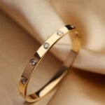 Cartier Full Diamond Bracelet | Anti-Tarnish