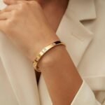Cartier Full Diamond Bracelet | Anti-Tarnish