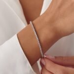 Tennis Bracelet- Silver | Anti Tarnish
