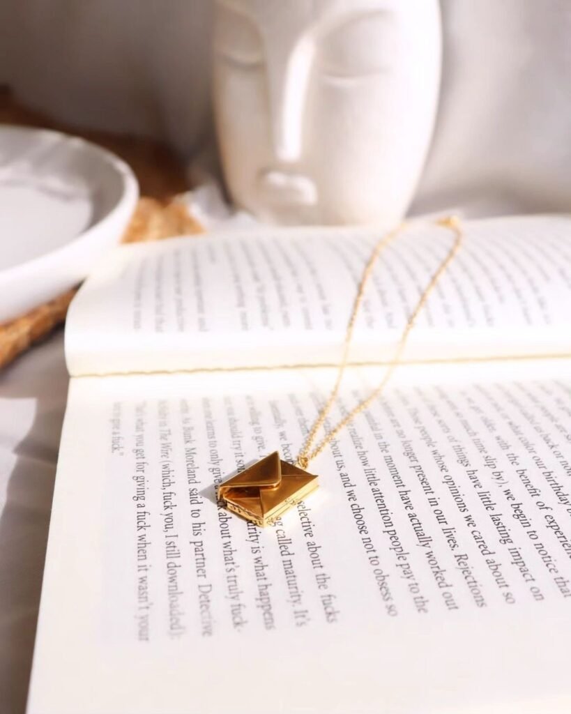Secret Letter Pendant | Anti-Tarnish